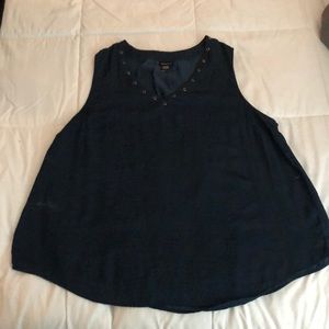 Torrid Teal Sleeveless Top